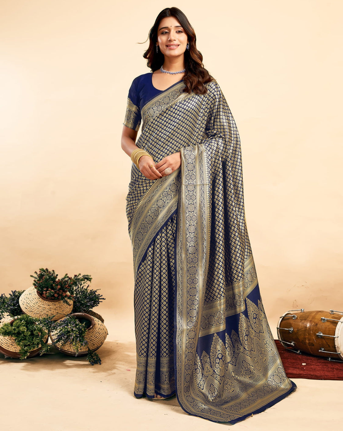 Kanchipuram silk saree