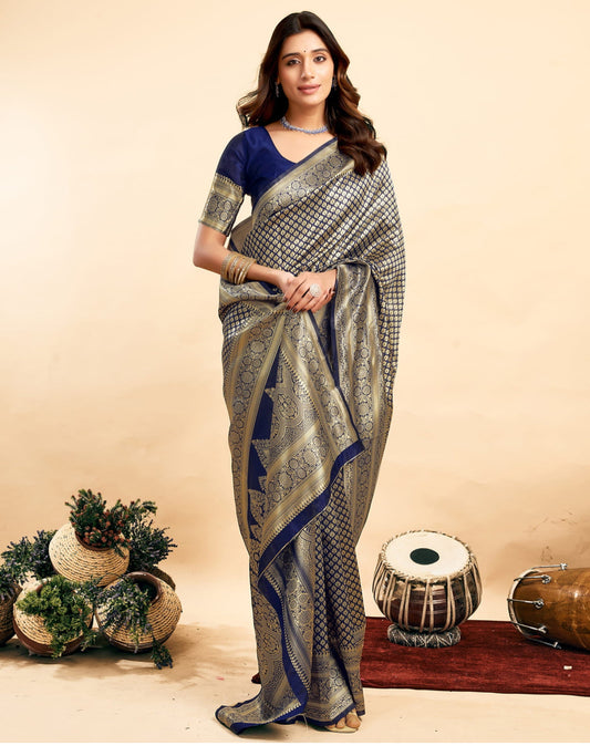 Kanchipuram silk saree