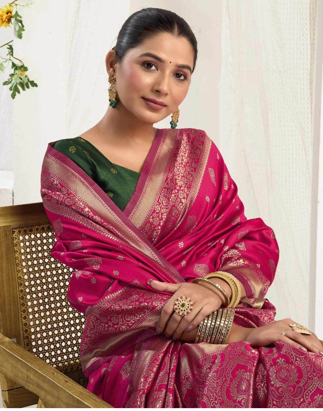 Kanchipuram silk saree