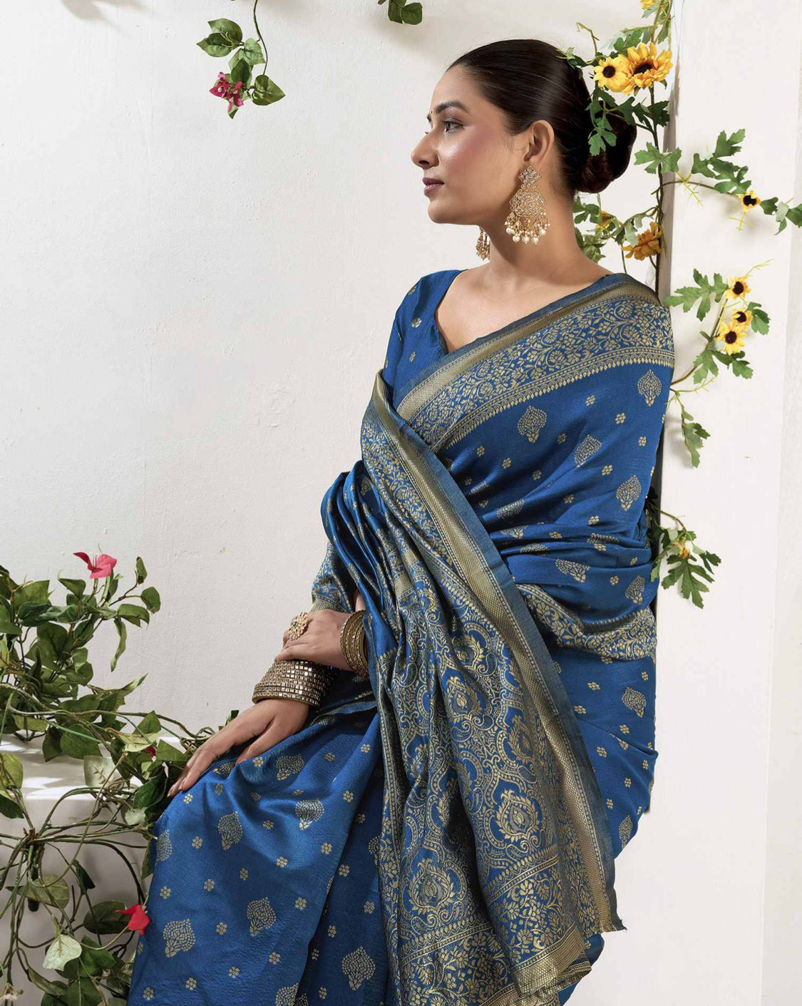 Kanchipuram silk saree