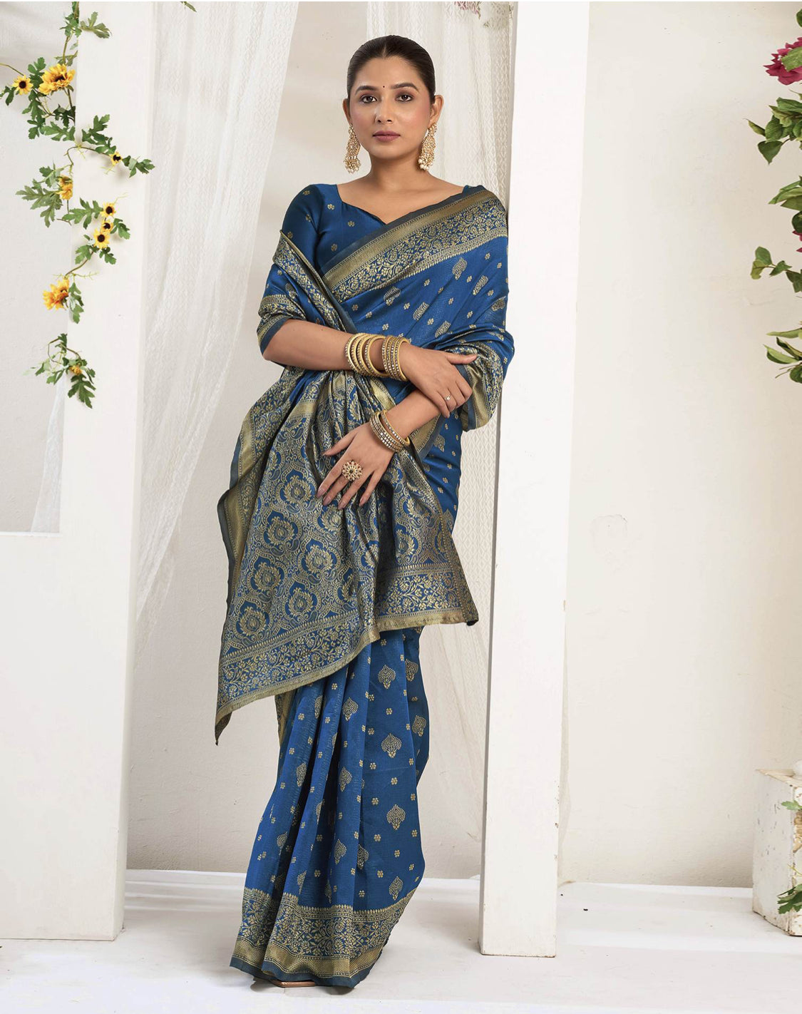 Kanchipuram silk saree