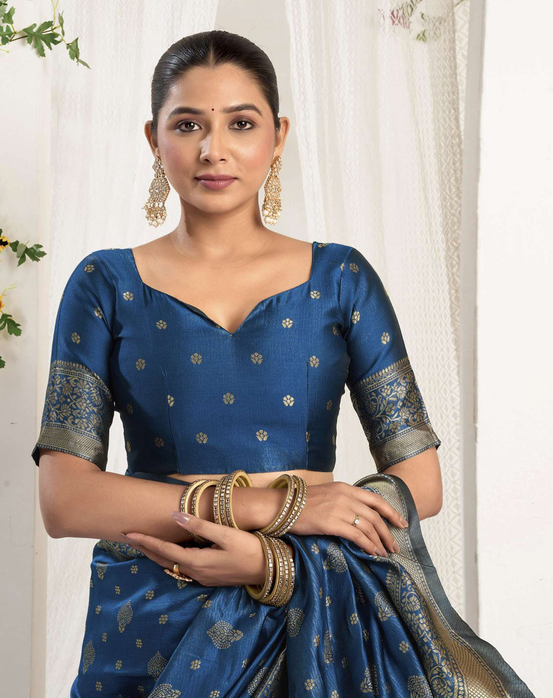 Kanchipuram silk saree