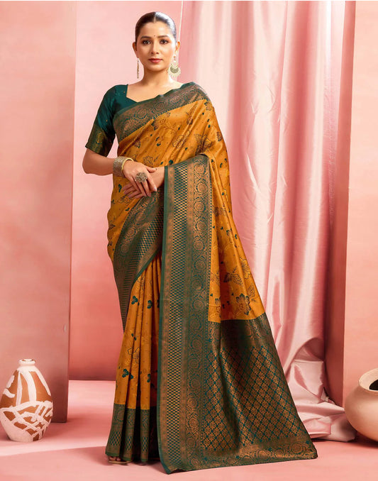 Kanchipuram silk saree