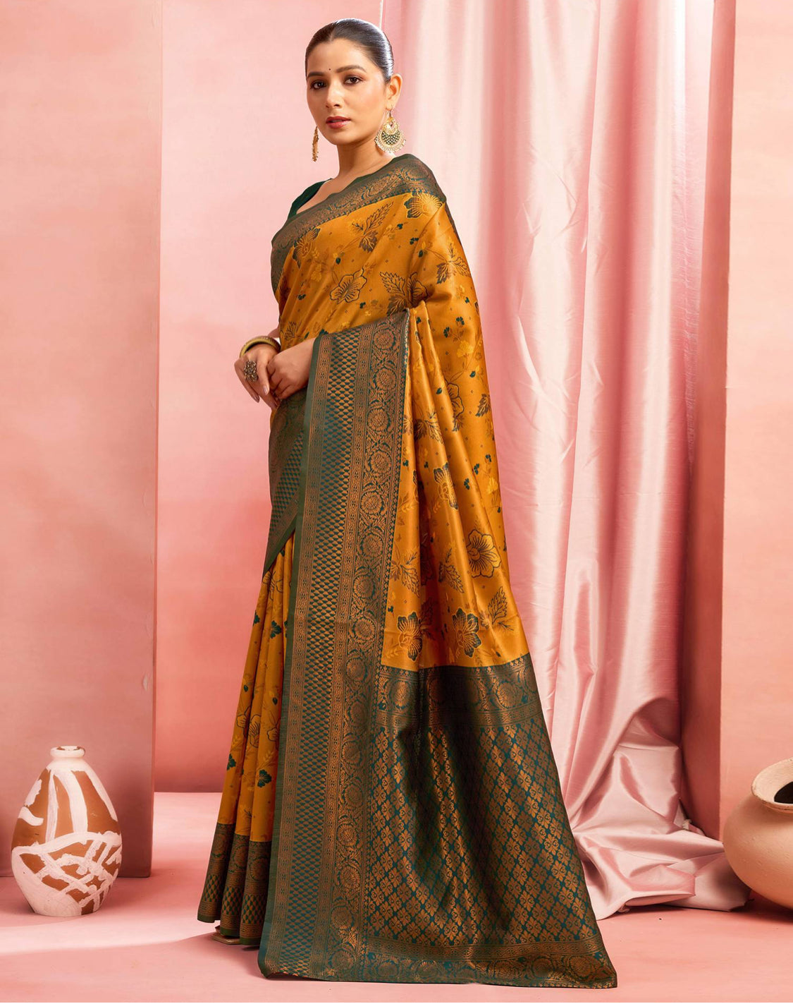Kanchipuram silk saree