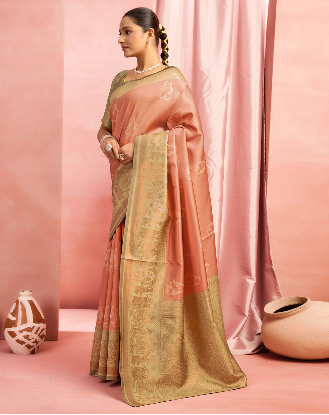 Kanchipuram silk saree
