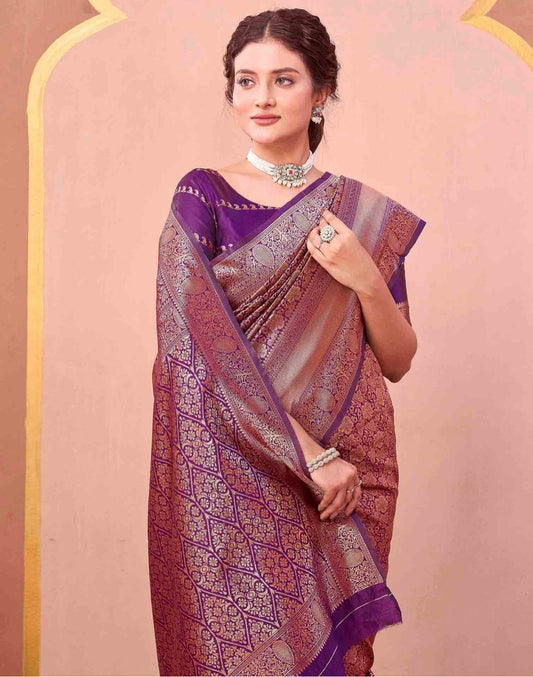 Kanchipuram silk saree