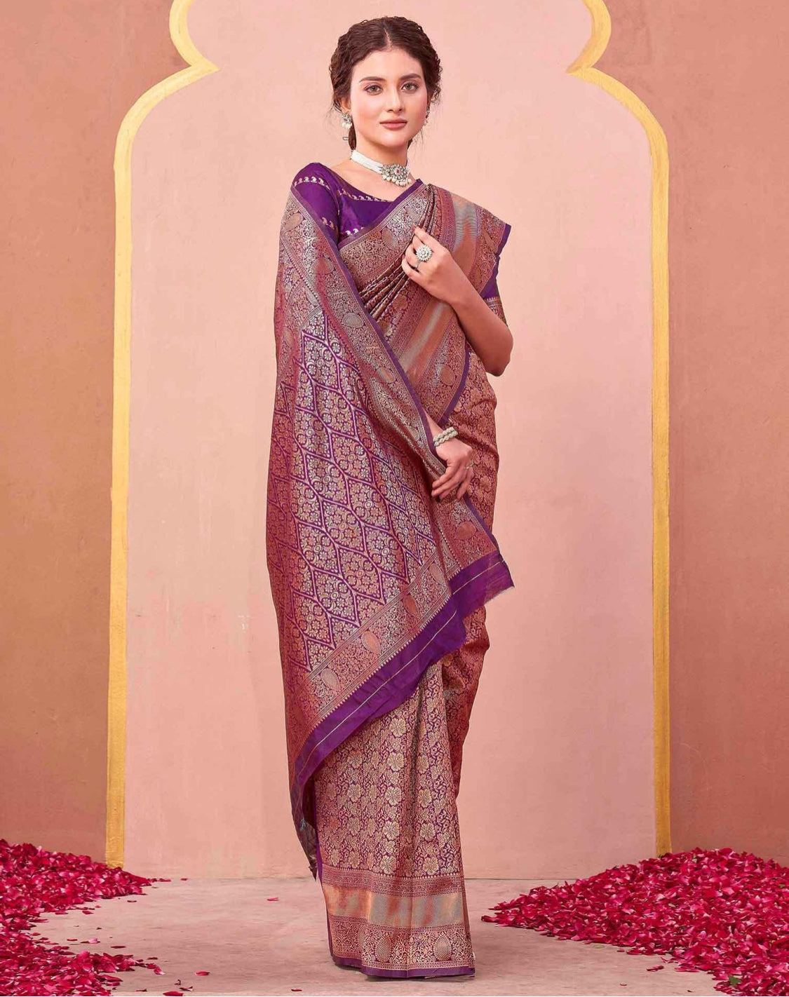 Kanchipuram silk saree