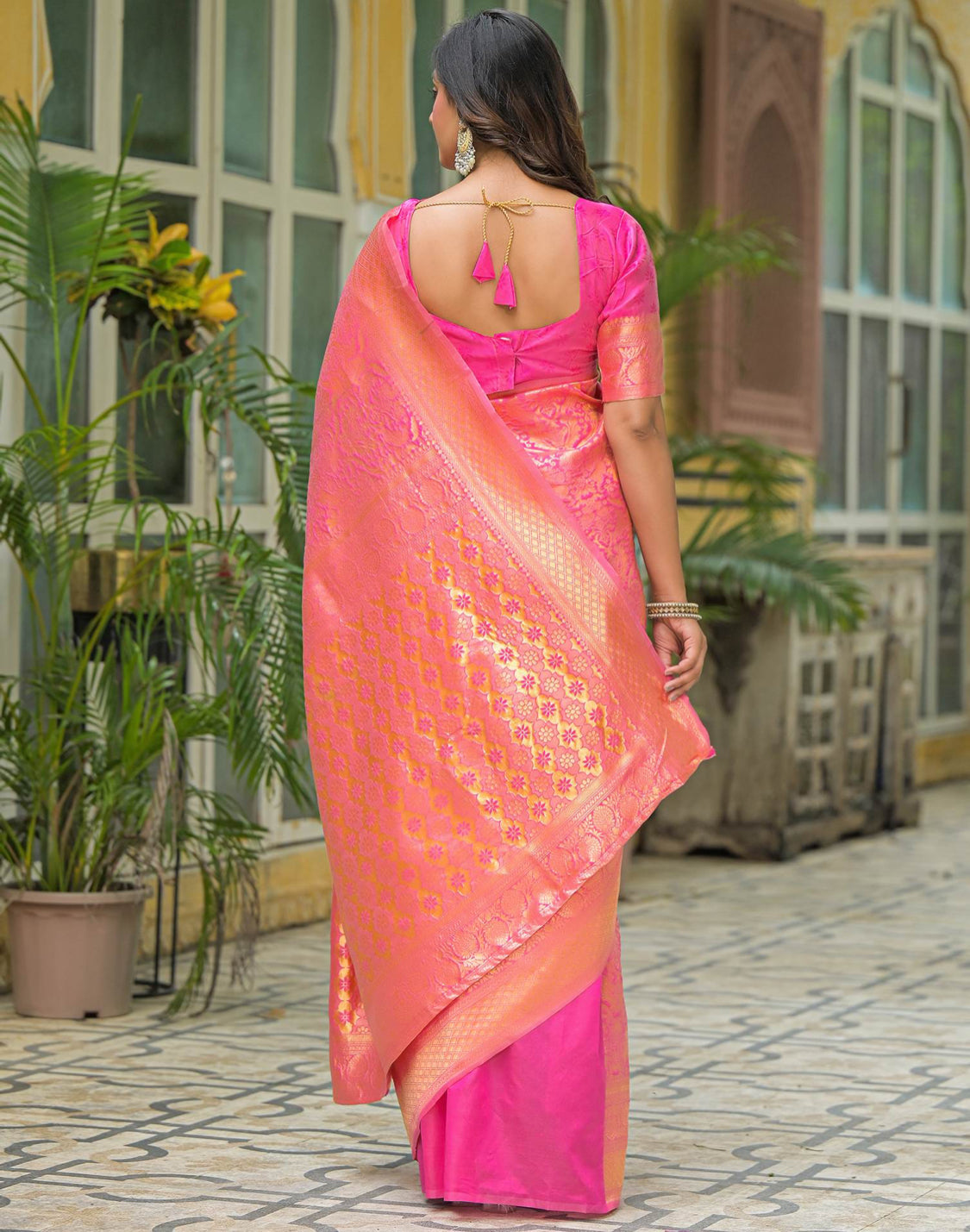 Kanchipuram silk saree