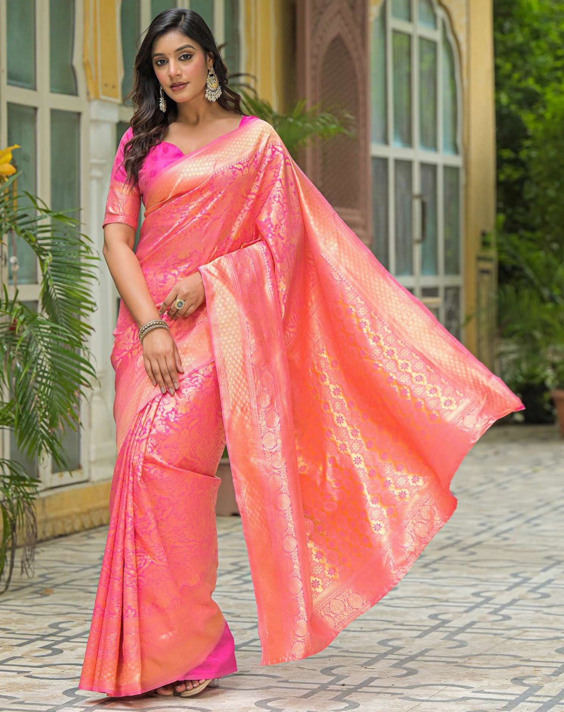 Kanchipuram silk saree