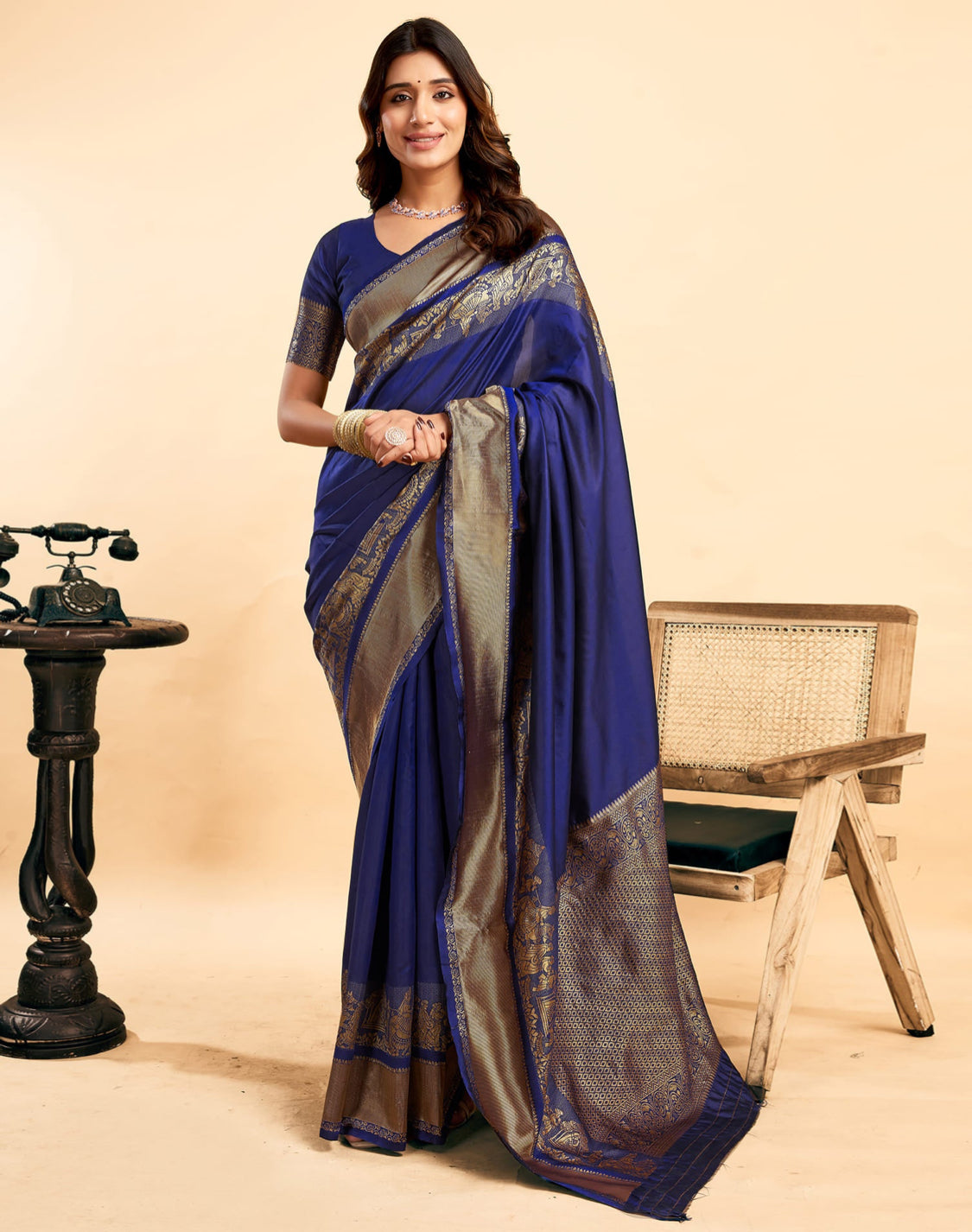 Kanchipuram silk saree