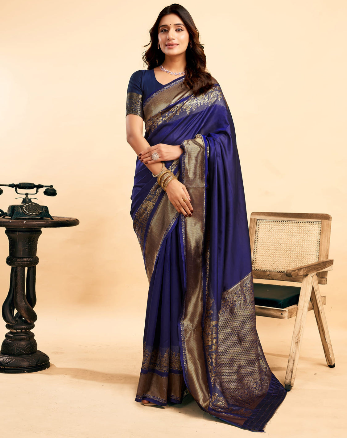 Kanchipuram silk saree