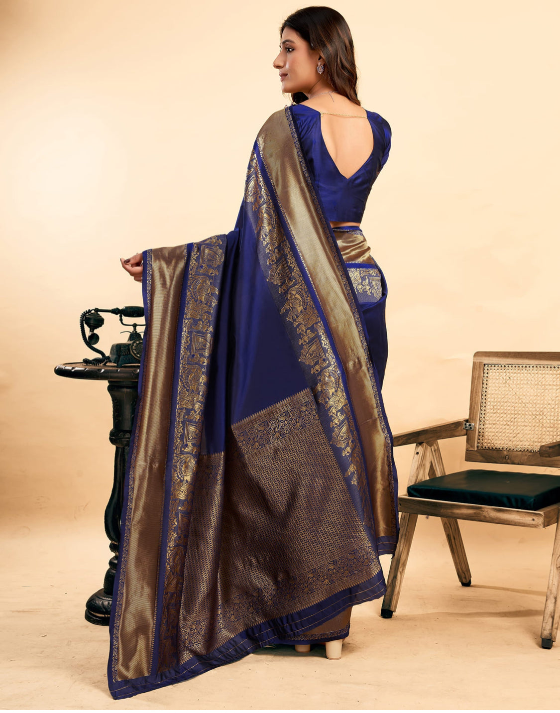 Kanchipuram silk saree