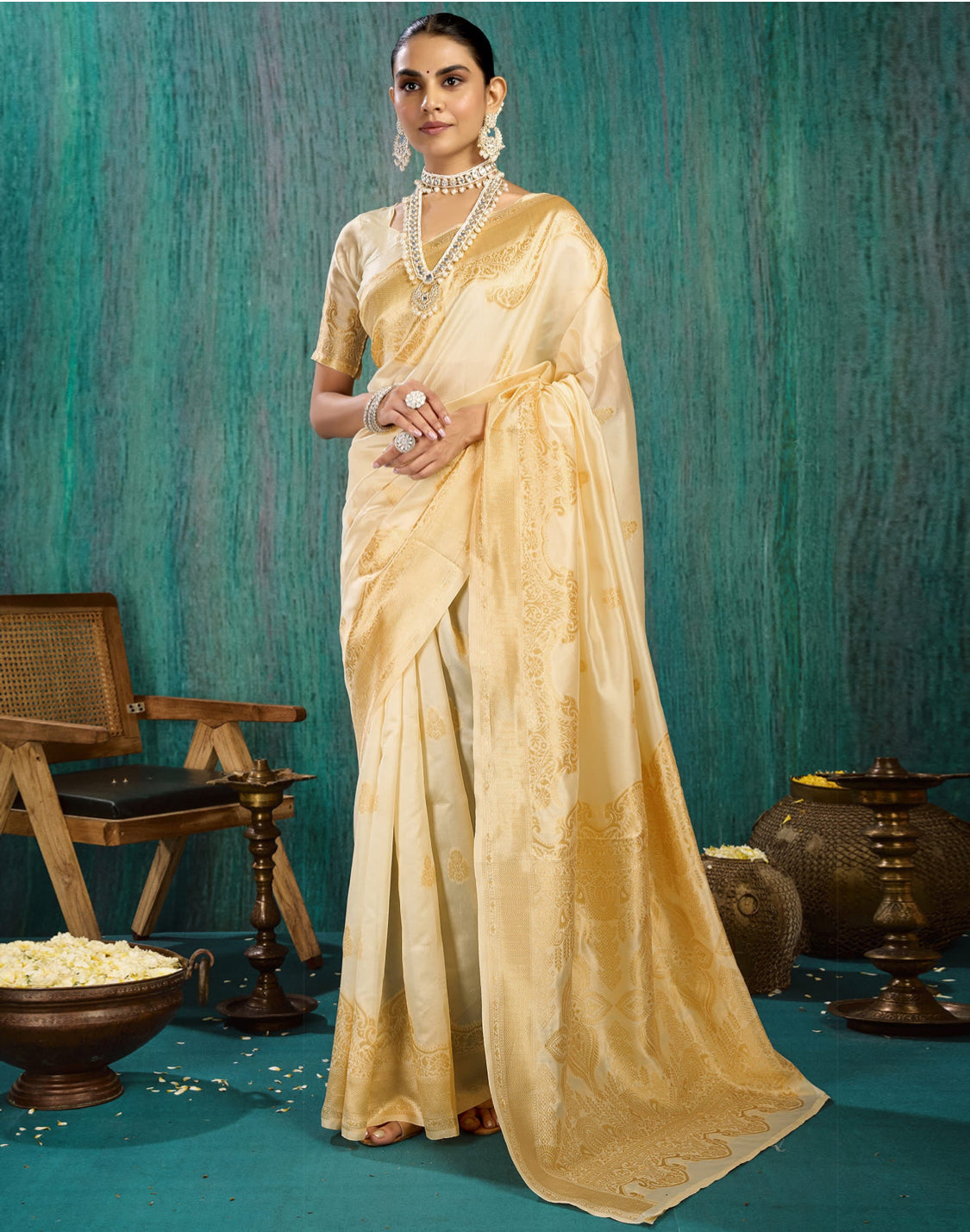 Kanchipuram silk saree
