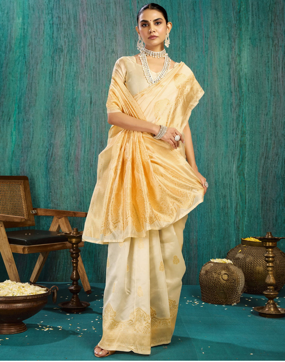 Kanchipuram silk saree