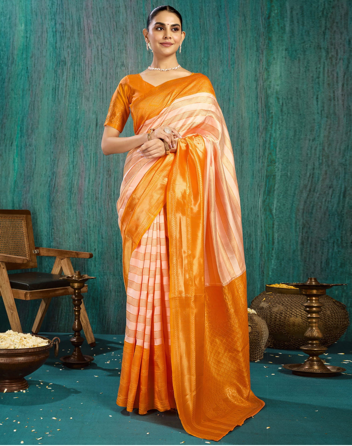 Kanchipuram silk saree