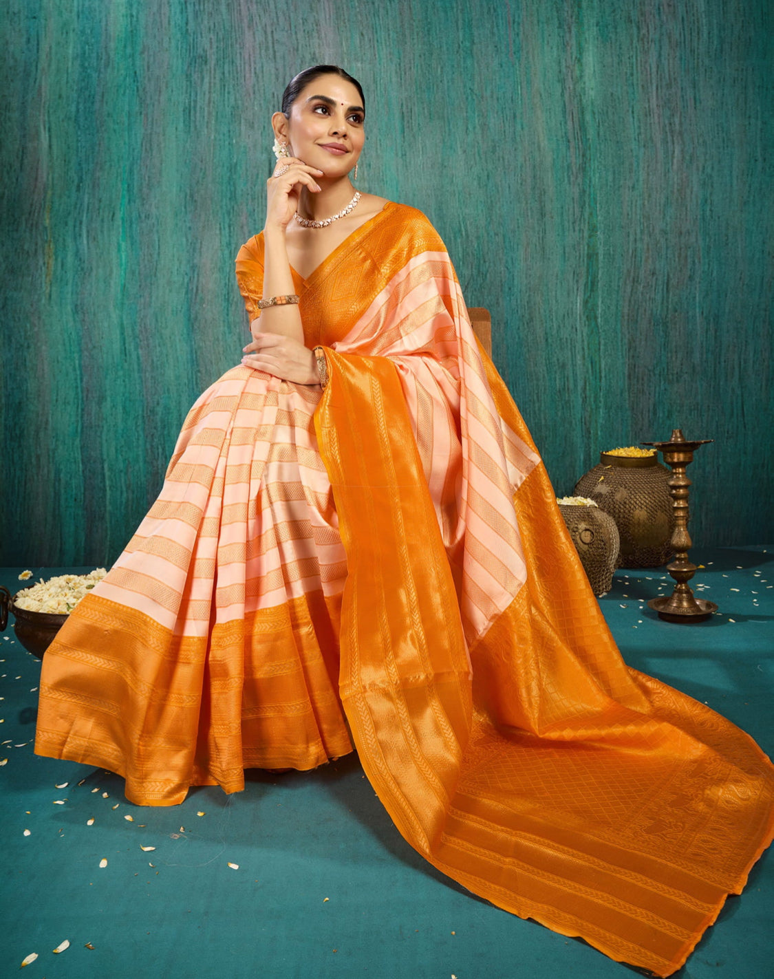 Kanchipuram silk saree