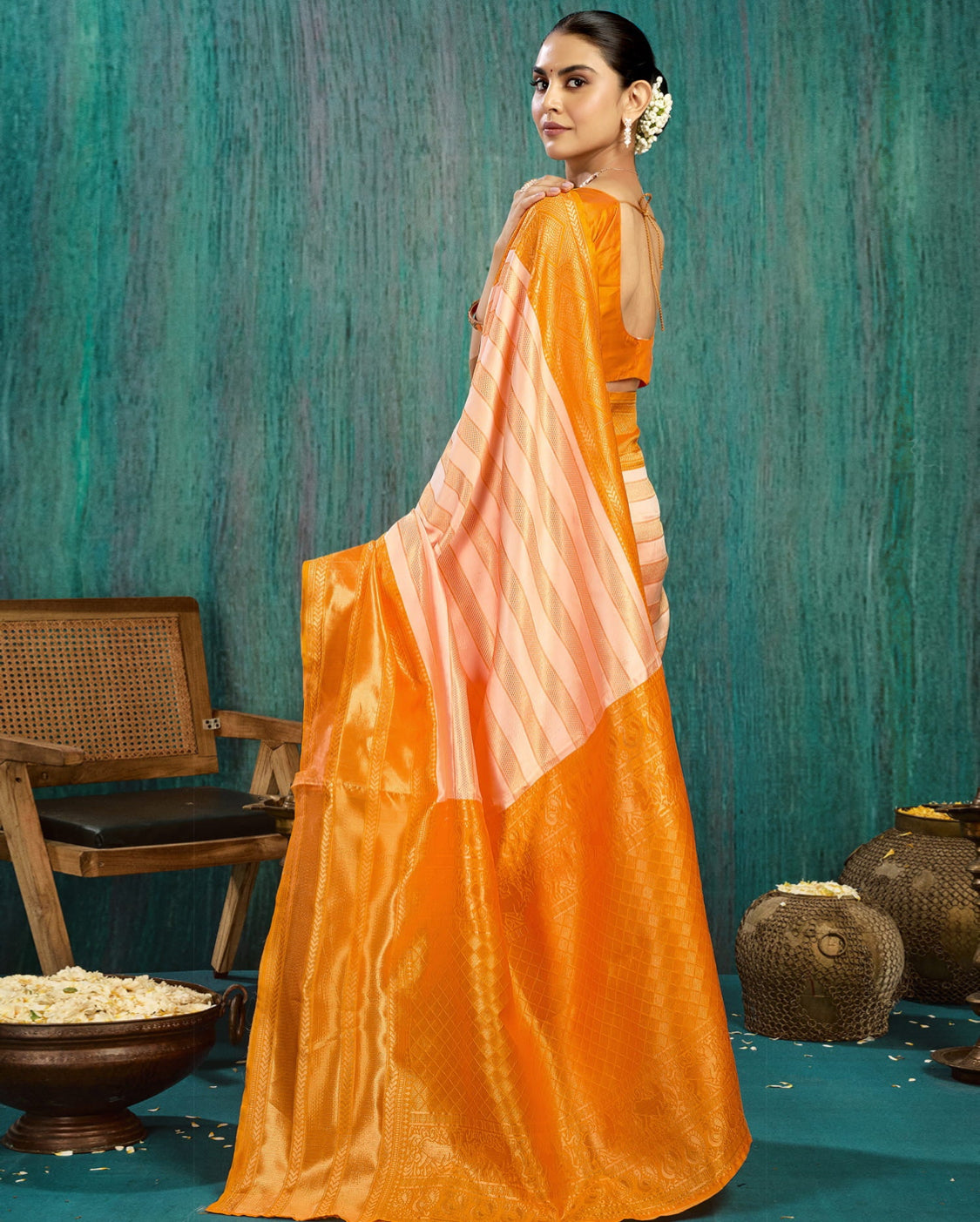 Kanchipuram silk saree