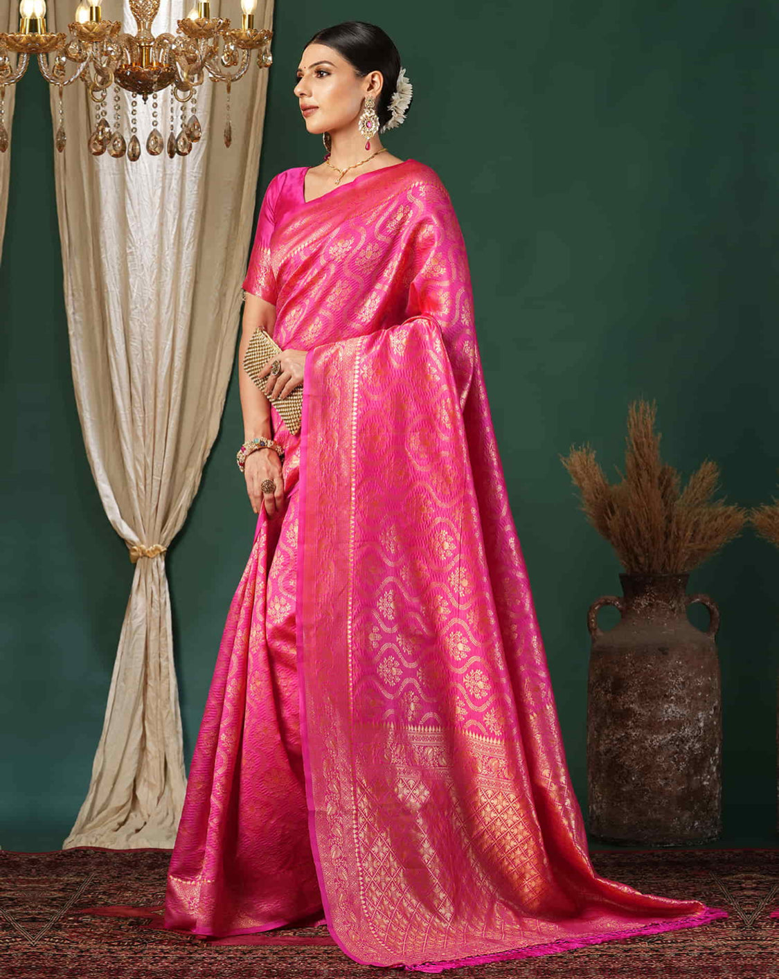 Kanchipuram silk saree