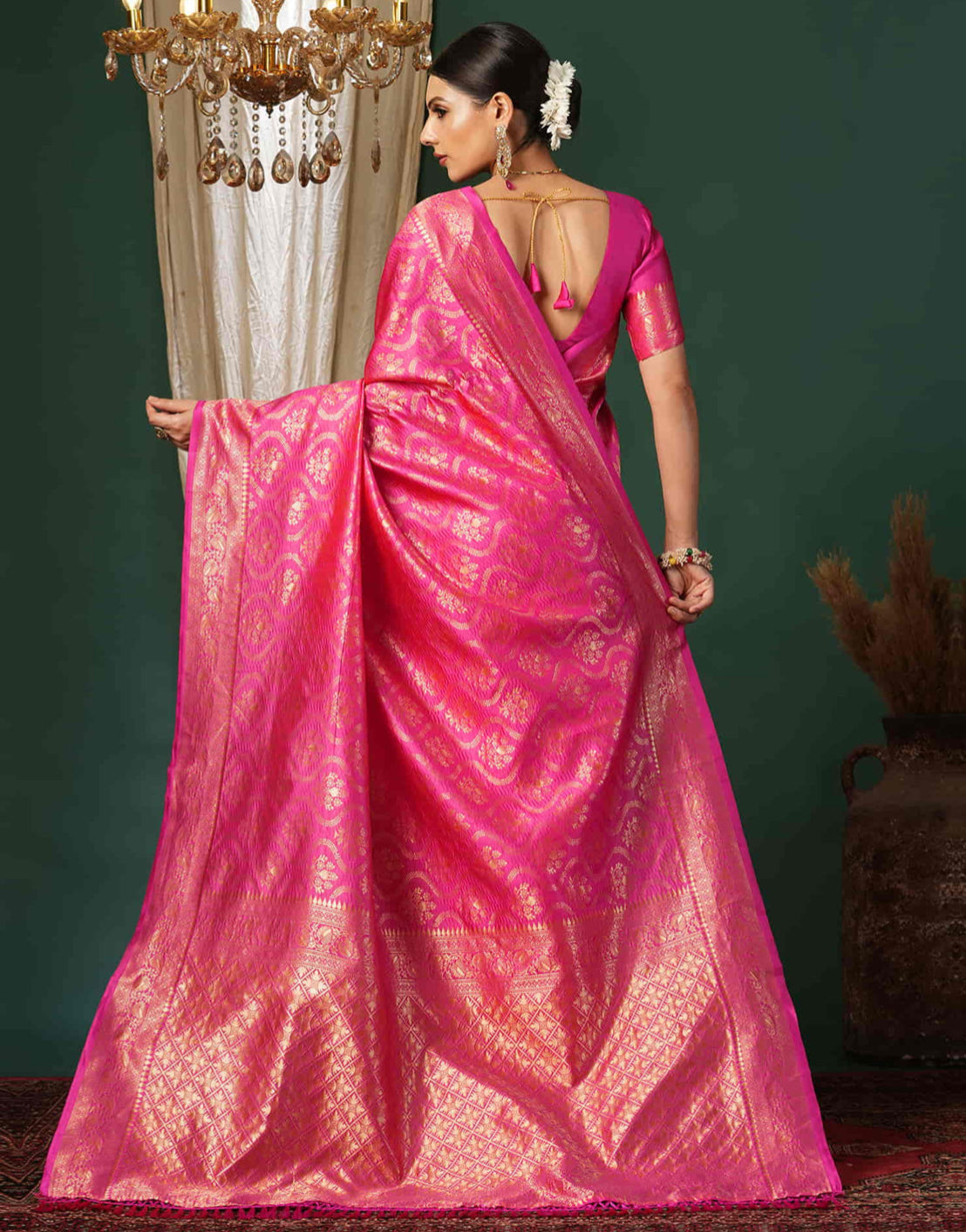 Kanchipuram silk saree