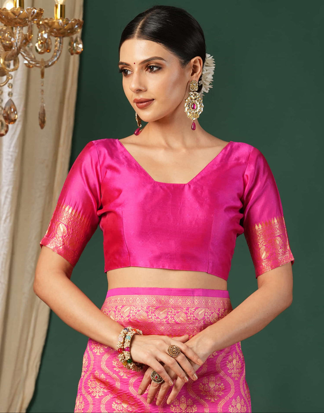 Kanchipuram silk saree