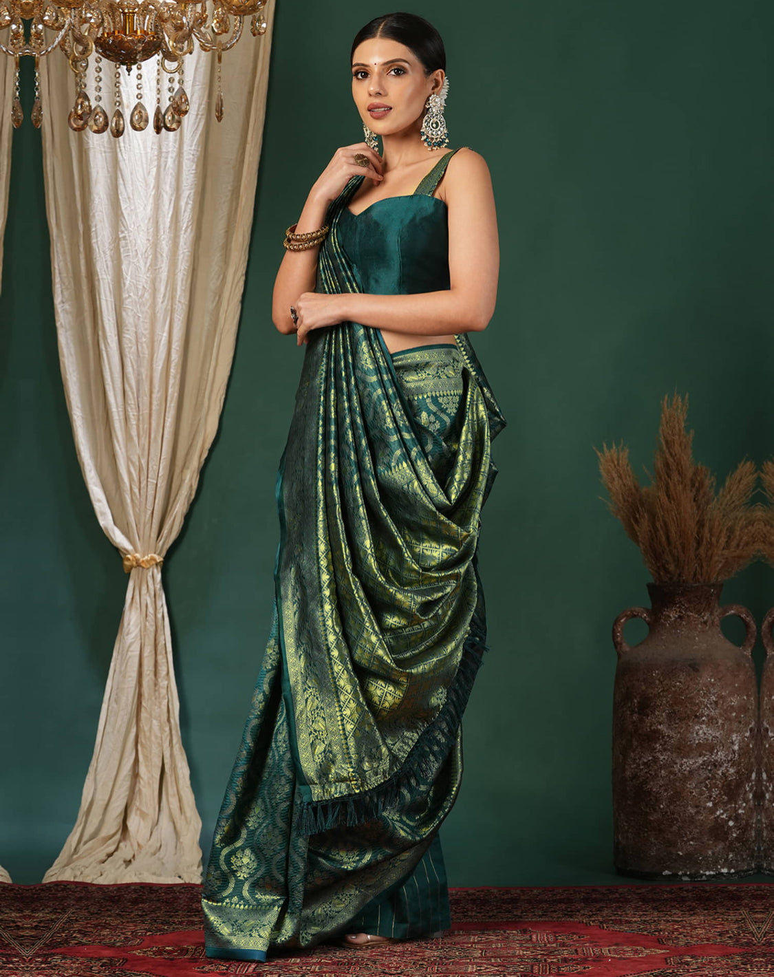 Kanchipuram silk saree