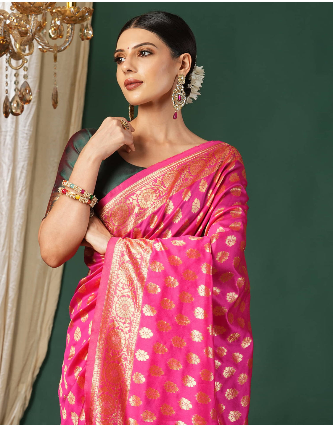 Kanchipuram silk saree