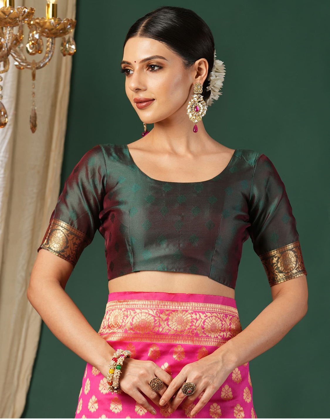 Kanchipuram silk saree
