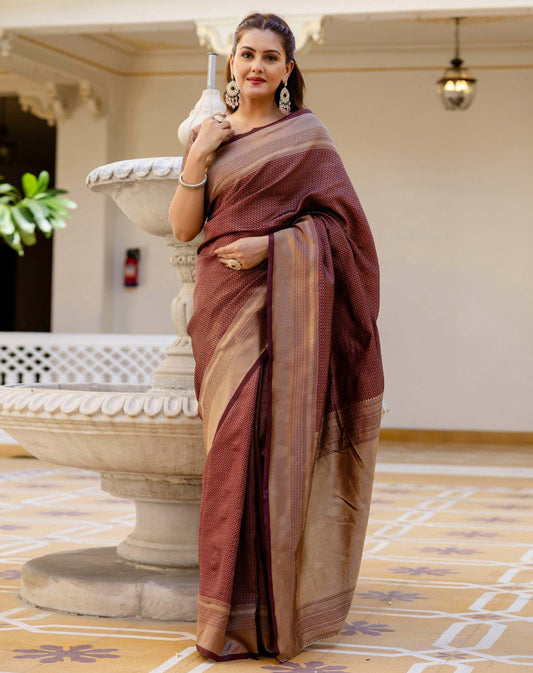 Kanchipuram silk saree