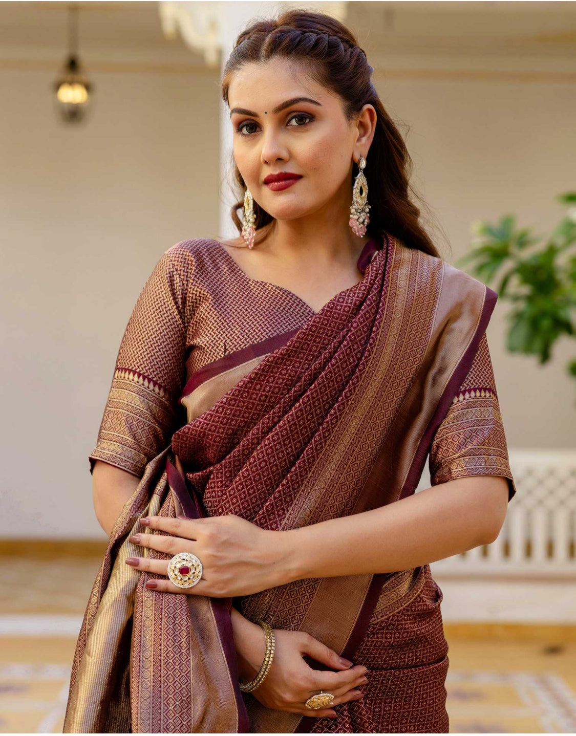 Kanchipuram silk saree