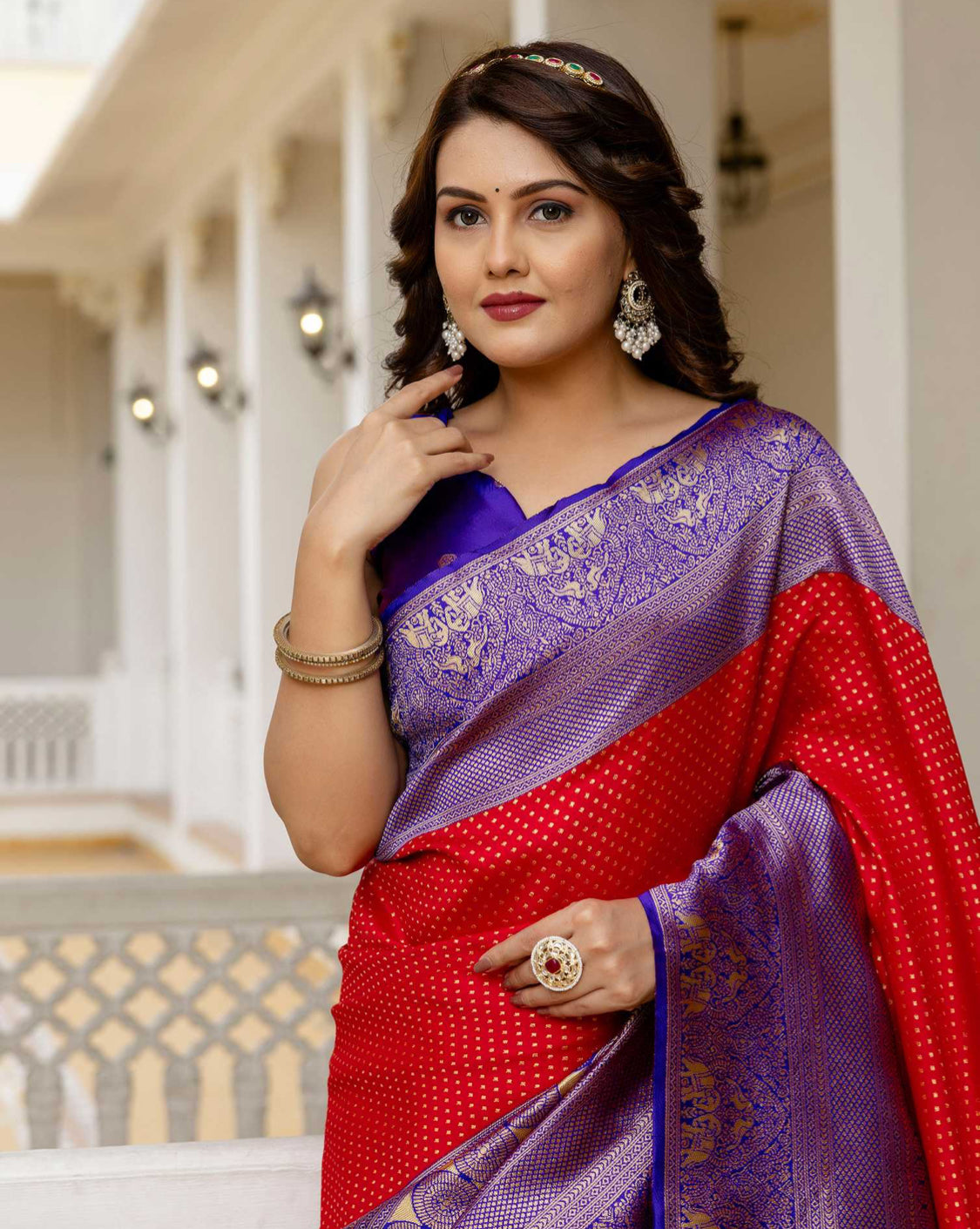 Kanchipuram silk saree