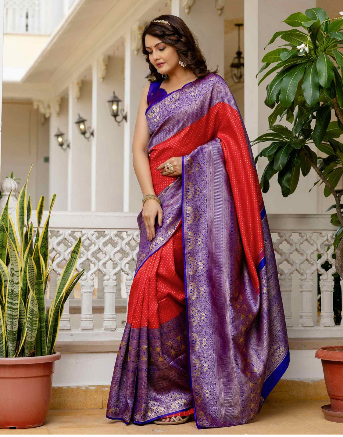 Kanchipuram silk saree
