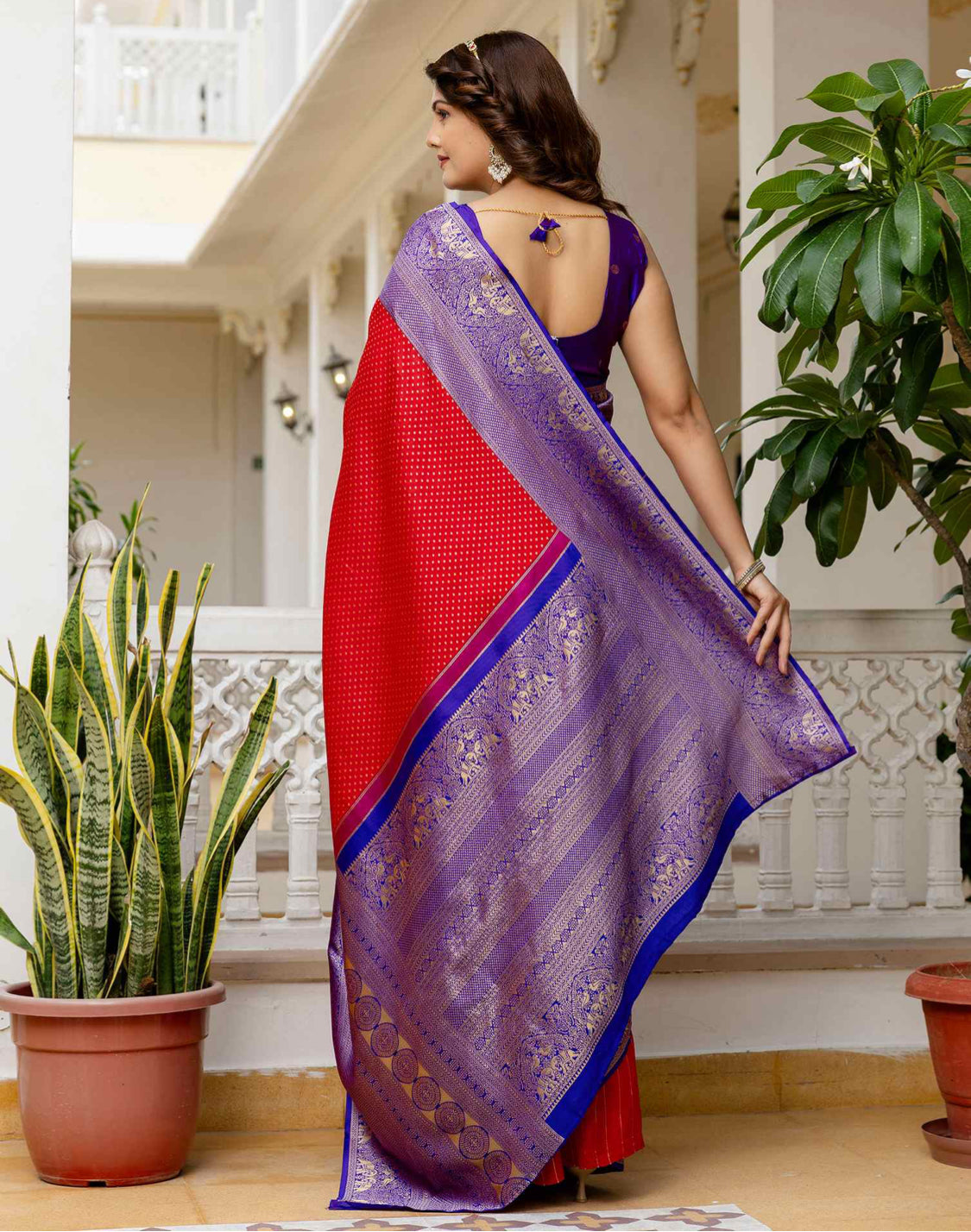 Kanchipuram silk saree