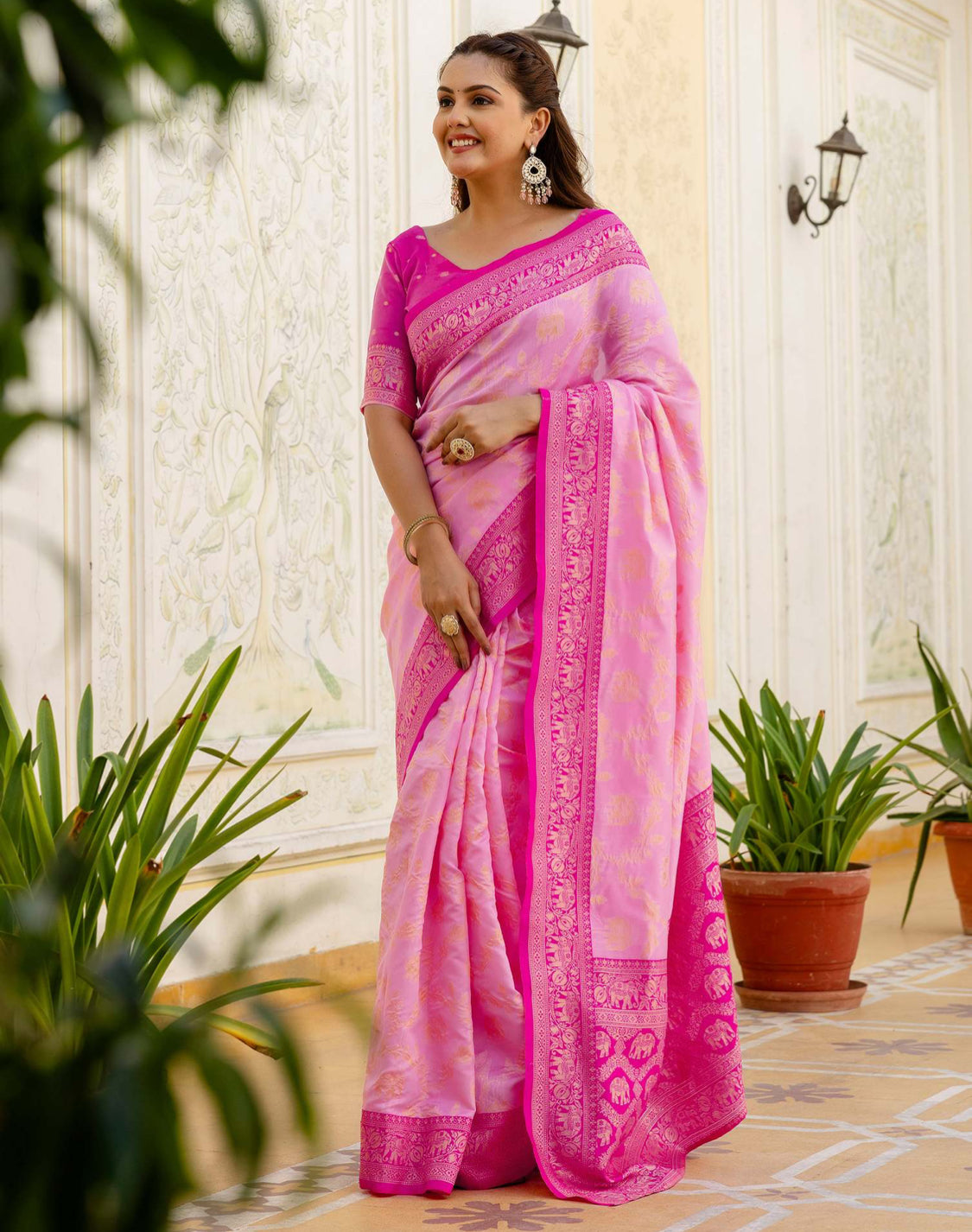 Kanchipuram silk saree