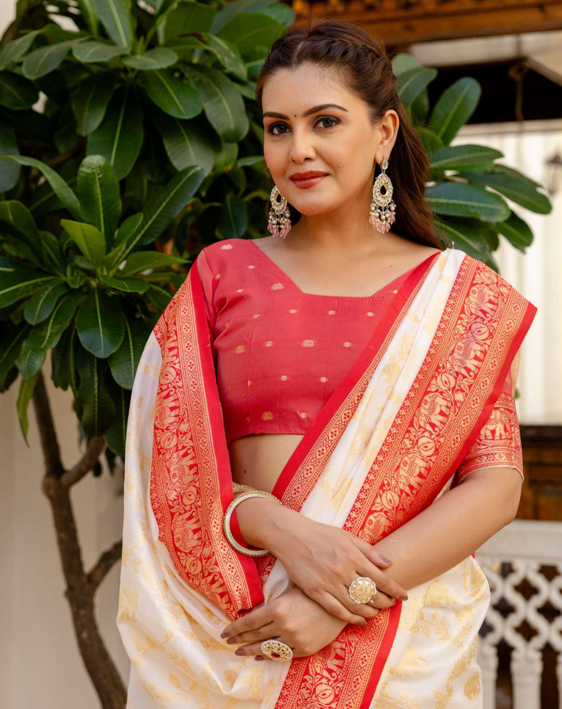 Kanchipuram silk saree