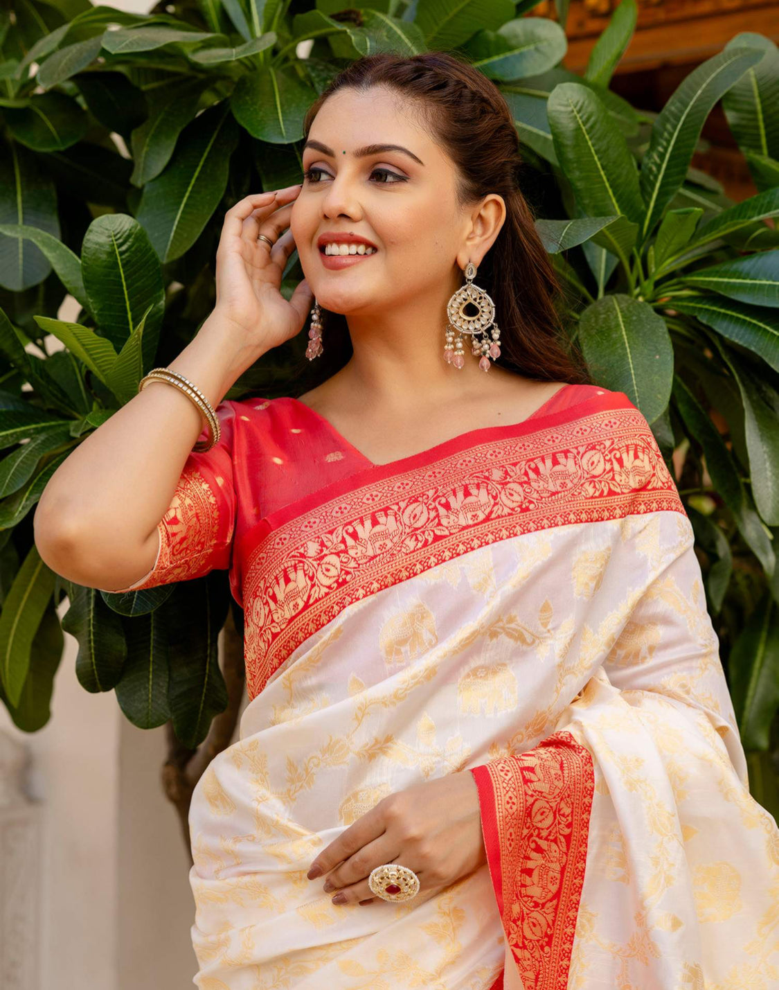Kanchipuram silk saree