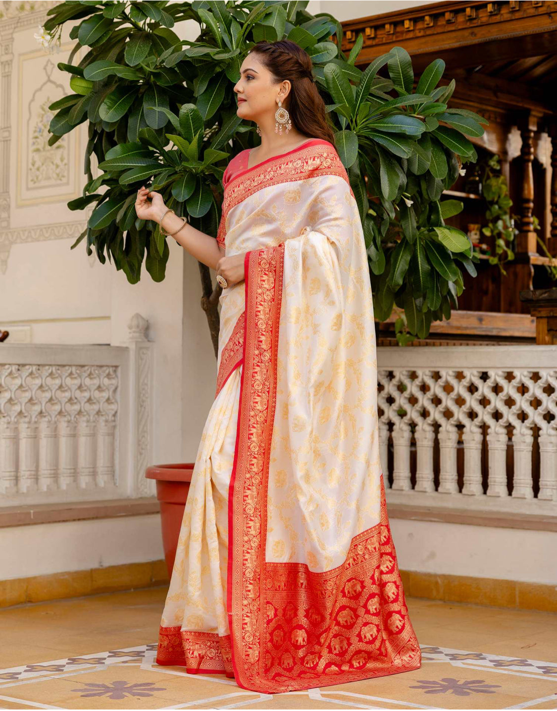 Kanchipuram silk saree