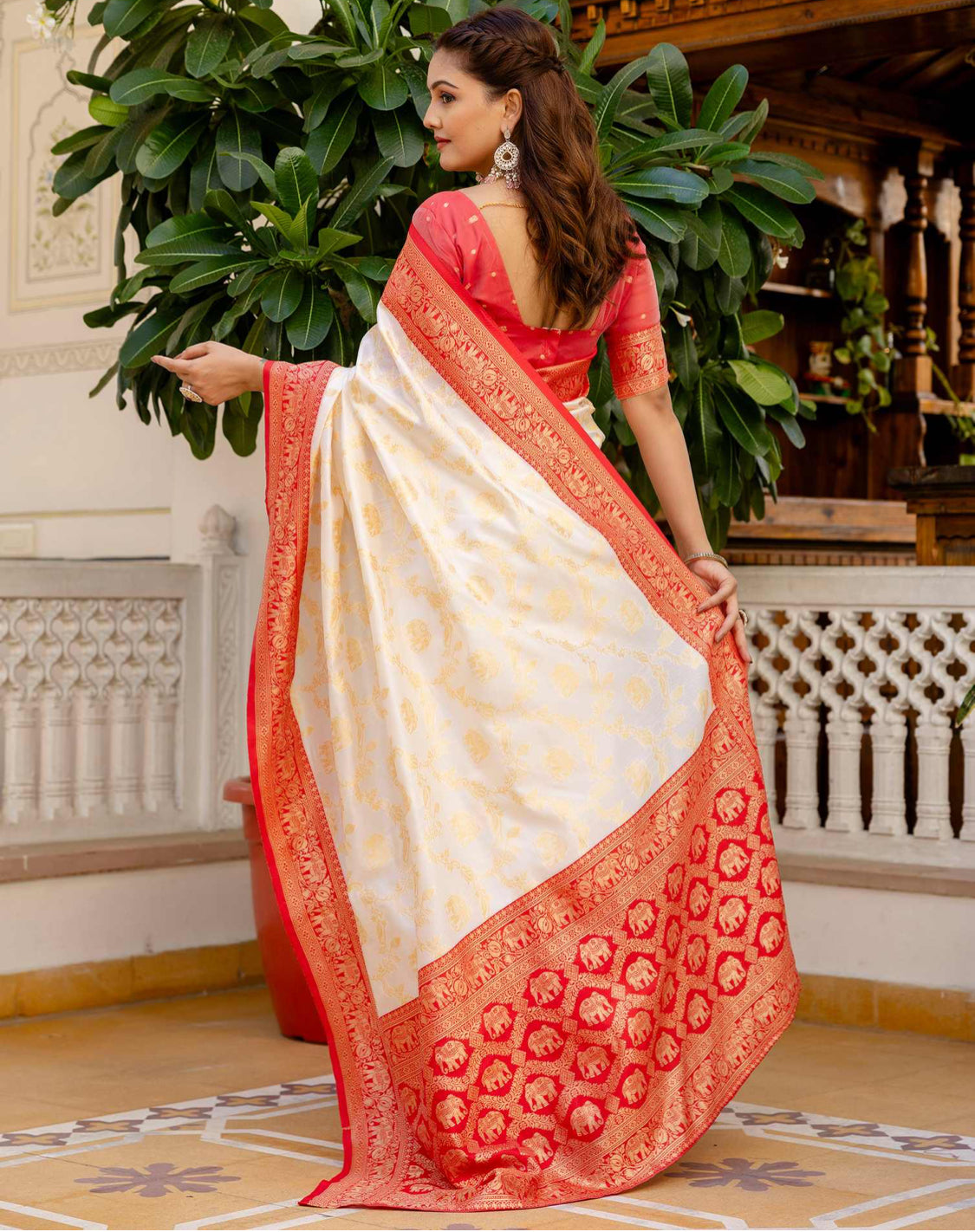 Kanchipuram silk saree