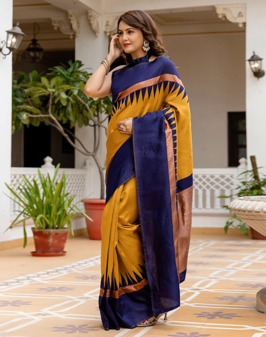 Kanchipuram silk saree