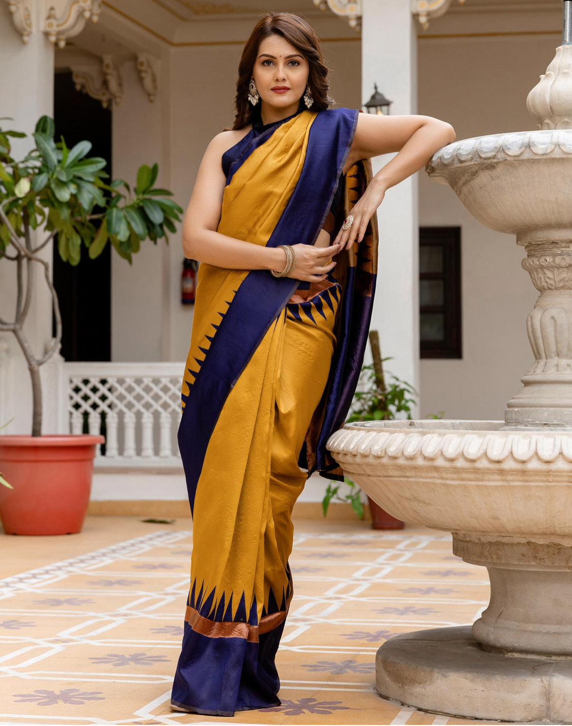 Kanchipuram silk saree