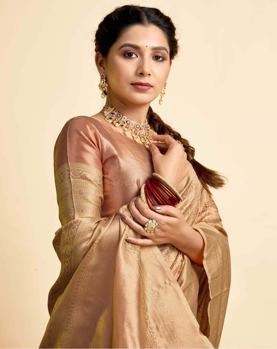 Kanchipuram silk saree