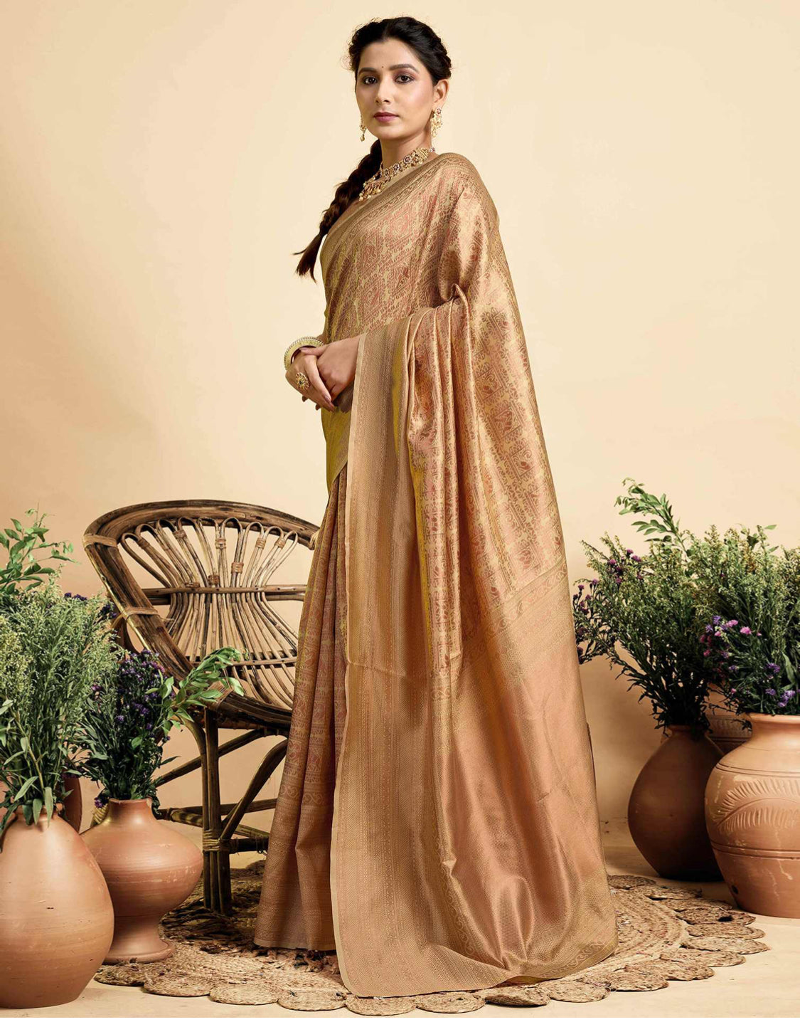 Kanchipuram silk saree