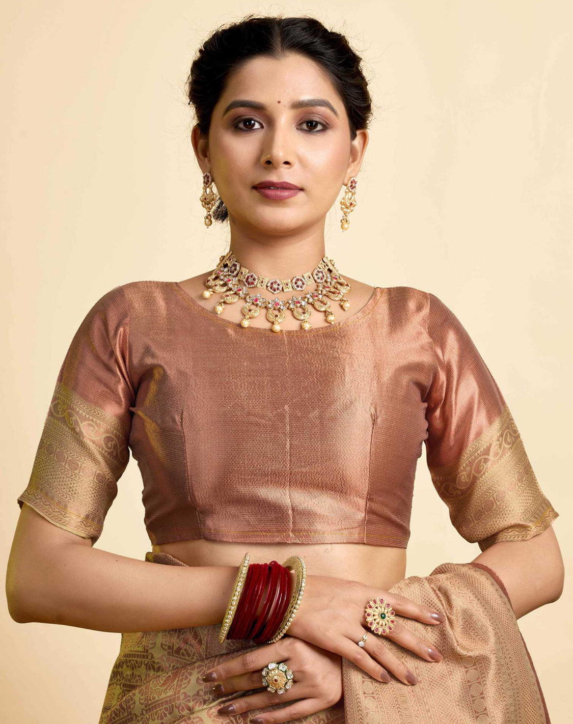 Kanchipuram silk saree