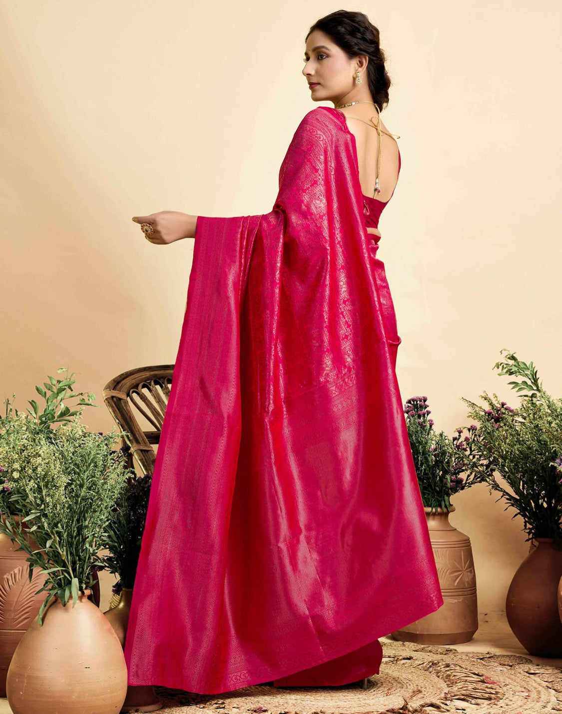 Kanchipuram silk saree