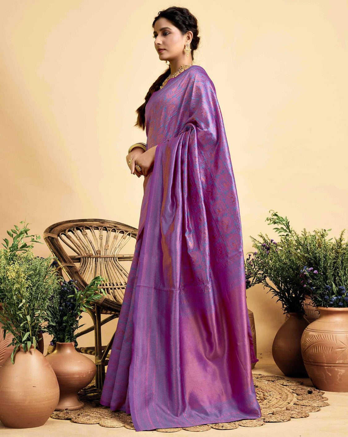 Kanchipuram silk saree