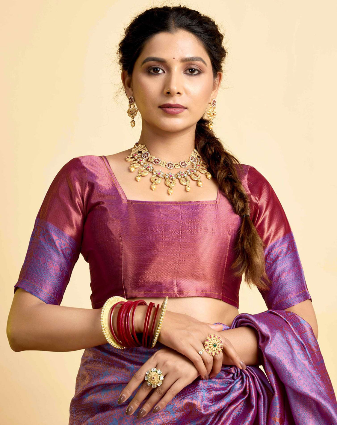 Kanchipuram silk saree