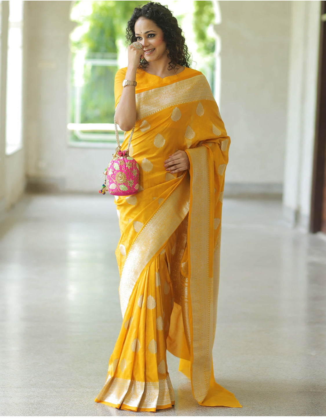 Kanchipuram silk saree