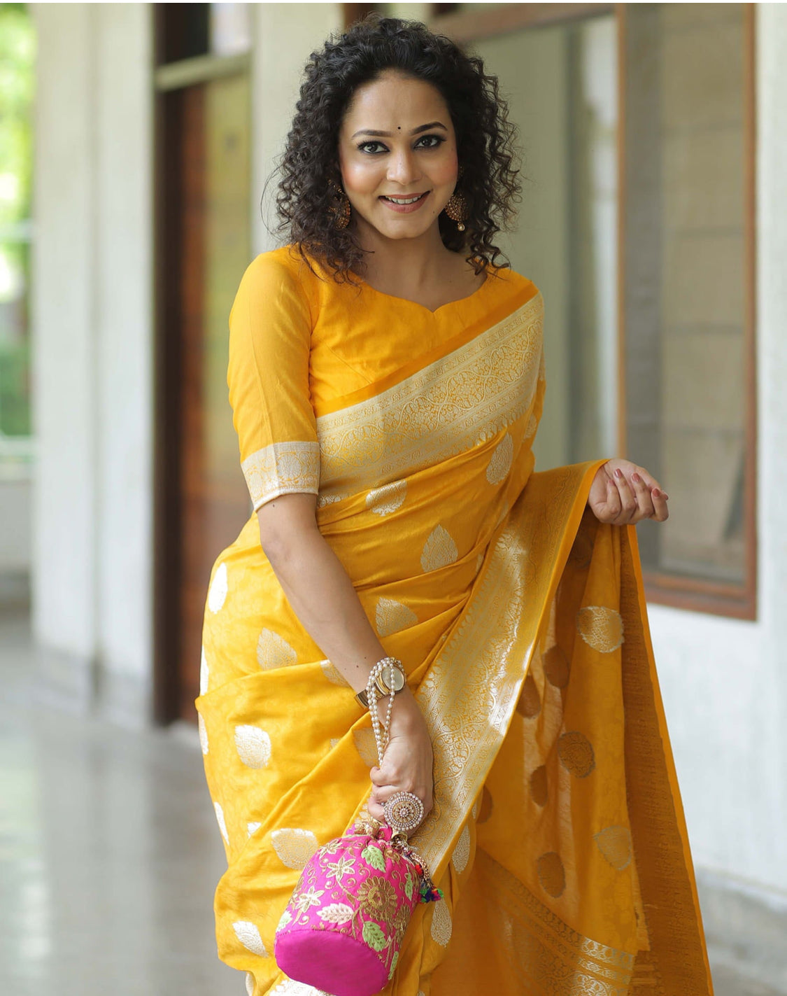 Kanchipuram silk saree