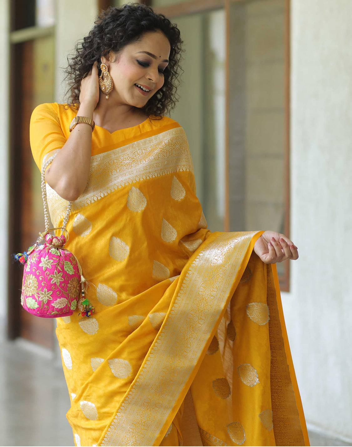 Kanchipuram silk saree