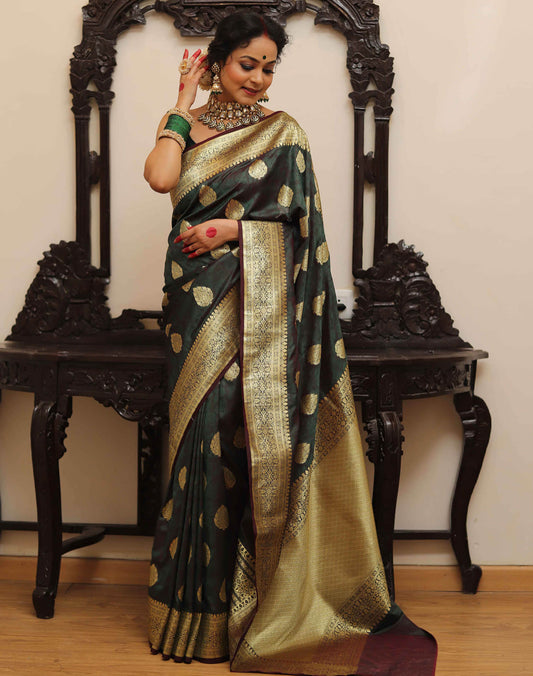 Kanchipuram silk saree
