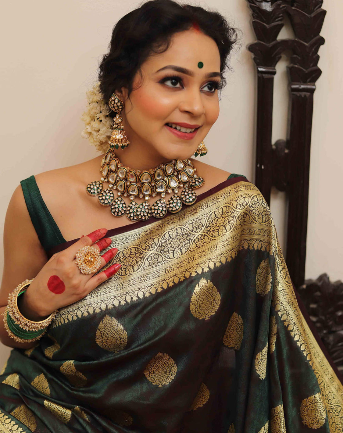 Kanchipuram silk saree